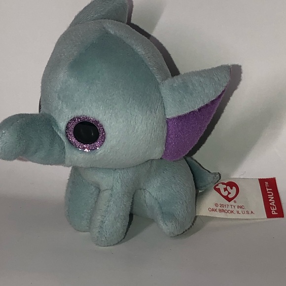 Ty Beanie Boo Teenie Beanie Boo Peanut the Elphant - Picture 2 of 6
